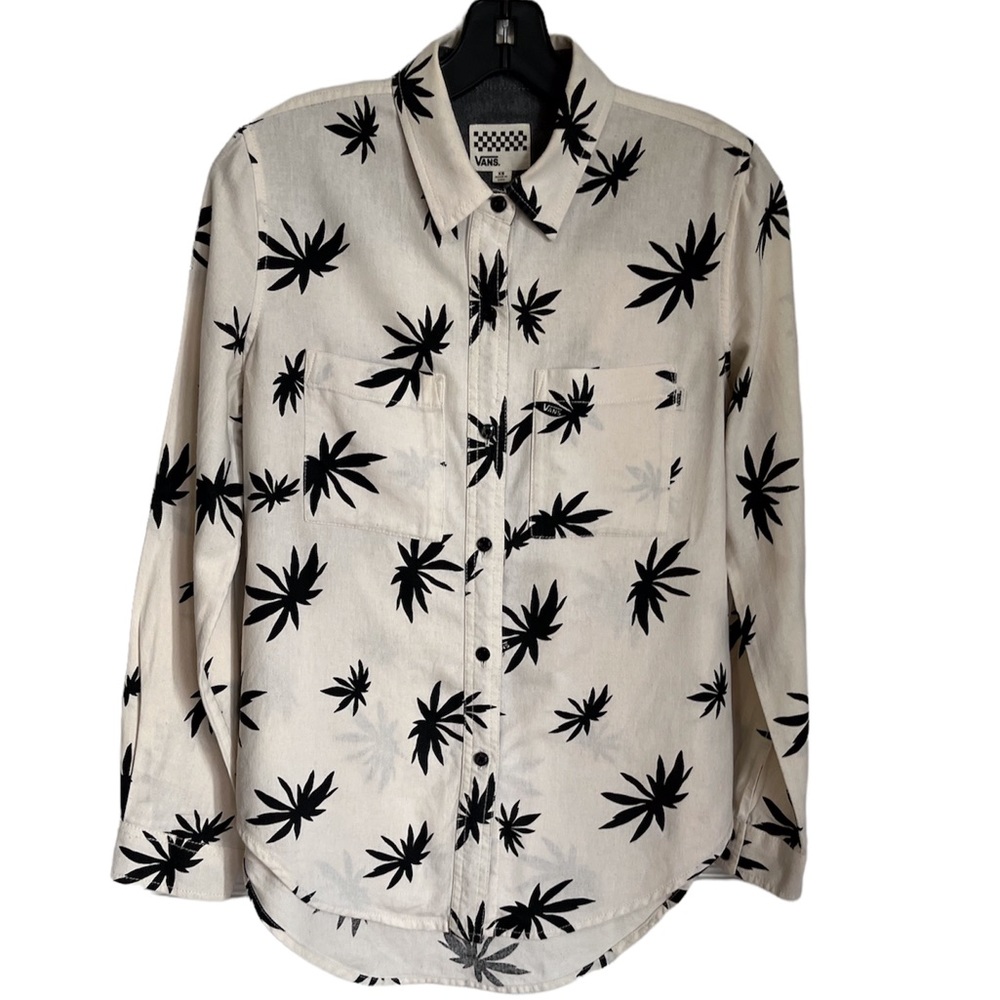 VANS FAIRFAX BUTTON DOWN COTTON SHIRT